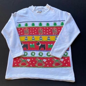 Vintage women’s holiday sweater sz m